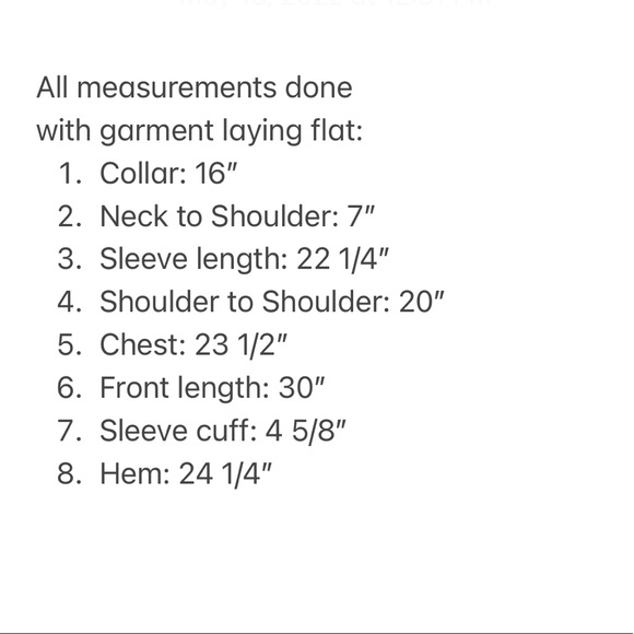 NWOT VINTAGE Monsieur by Givenchy Dress Shirt - Picture 9 of 9